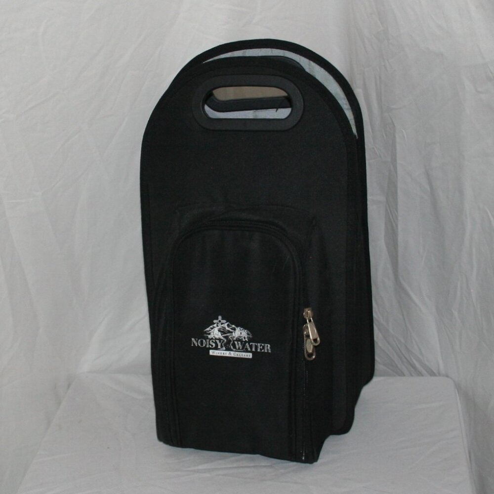 Noisy Waters Winery Wine Picnic Tote – Insulated, Complete Set, New Without Tags